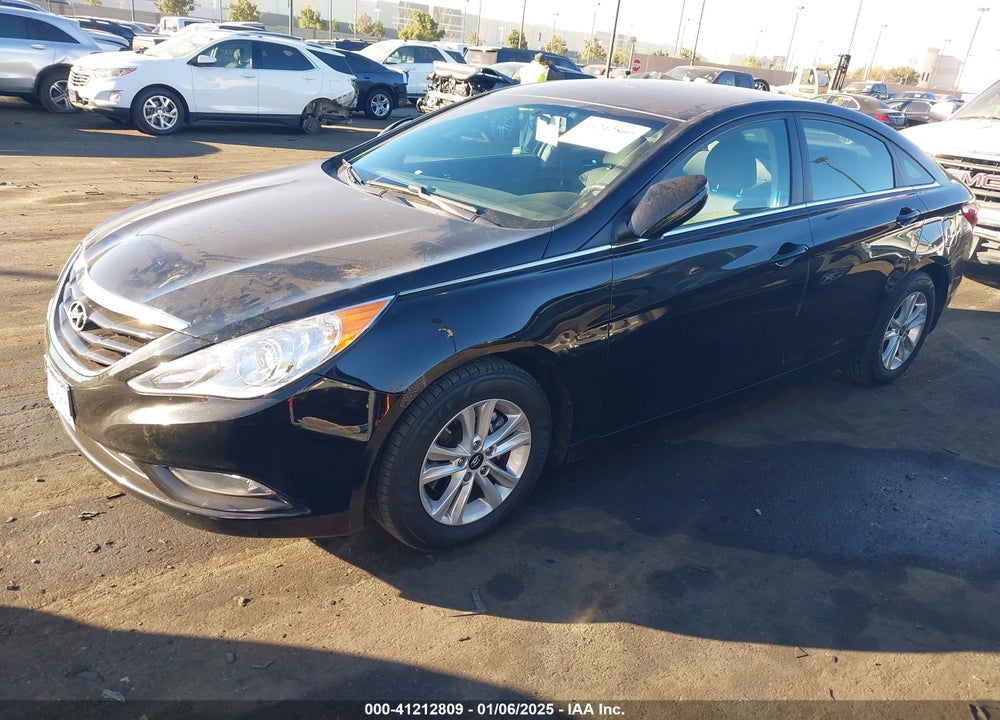 2013 HYUNDAI SONATA GLS VIN: 5NPEB4AC6DH728947
