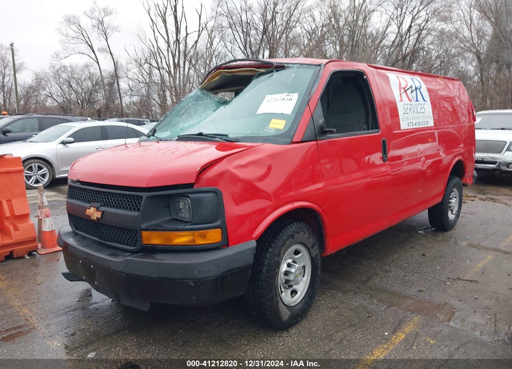 2012 CHEVROLET EXPRESS 3500 WORK VAN VIN: 1GCZGTCA8C1123021
