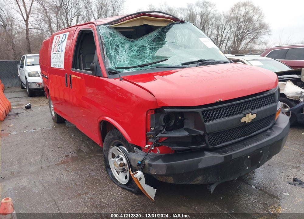 2012 CHEVROLET EXPRESS 3500 WORK VAN VIN: 1GCZGTCA8C1123021