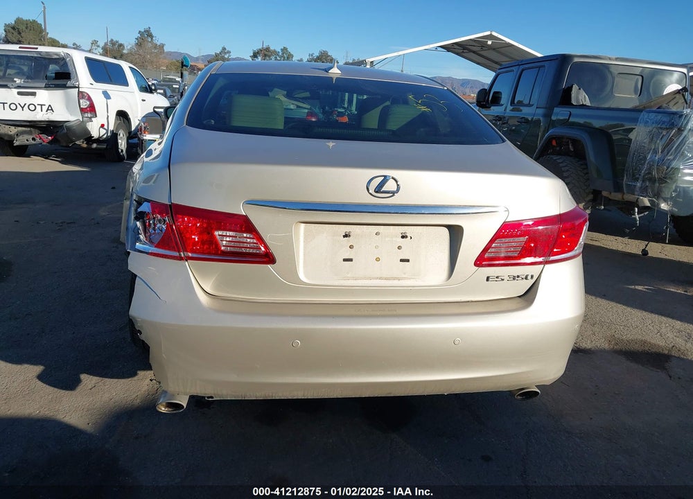 2011 LEXUS ES 350 VIN: JTHBK1EG2B2460927