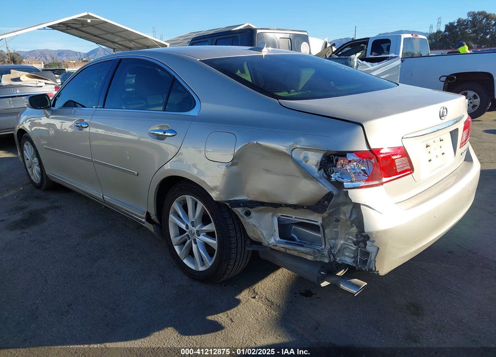 2011 LEXUS ES 350 VIN: JTHBK1EG2B2460927