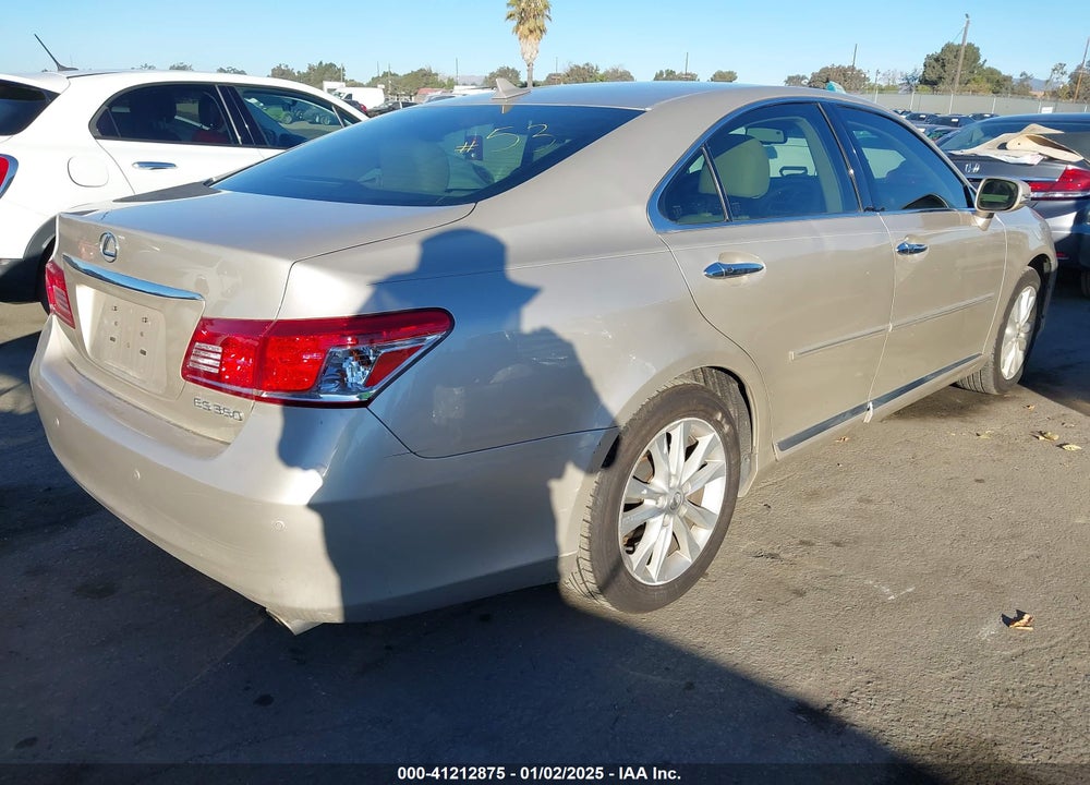 2011 LEXUS ES 350 VIN: JTHBK1EG2B2460927