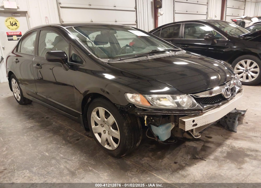 2011 HONDA CIVIC LX VIN: 19XFA1F57BE028307