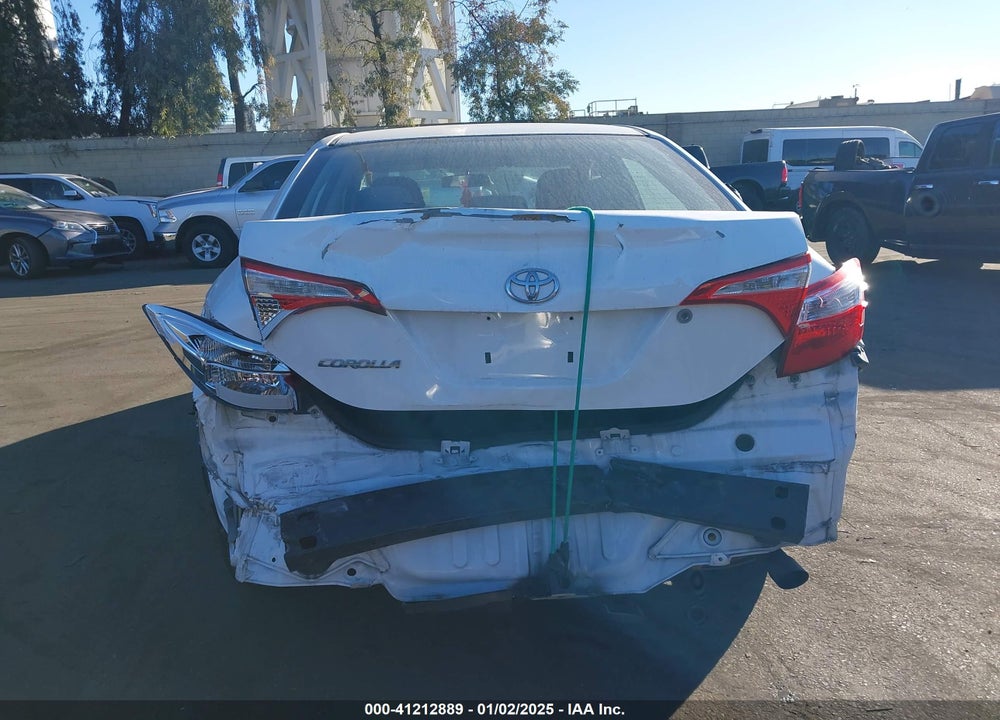 2015 TOYOTA COROLLA L VIN: 5YFBURHE8FP230112