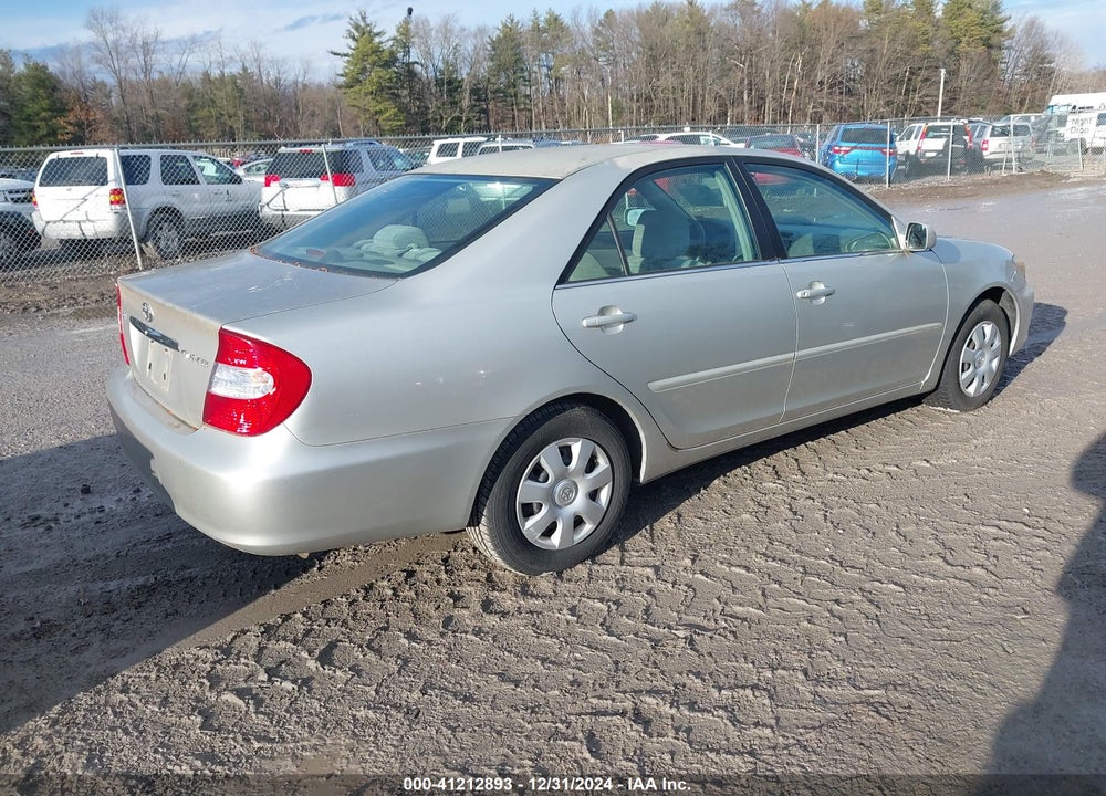 2002 TOYOTA CAMRY LE VIN: 4T1BE32K42U513897