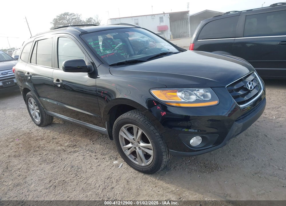 2010 HYUNDAI SANTA FE SE VIN: 5NMSH4AGXAH387209