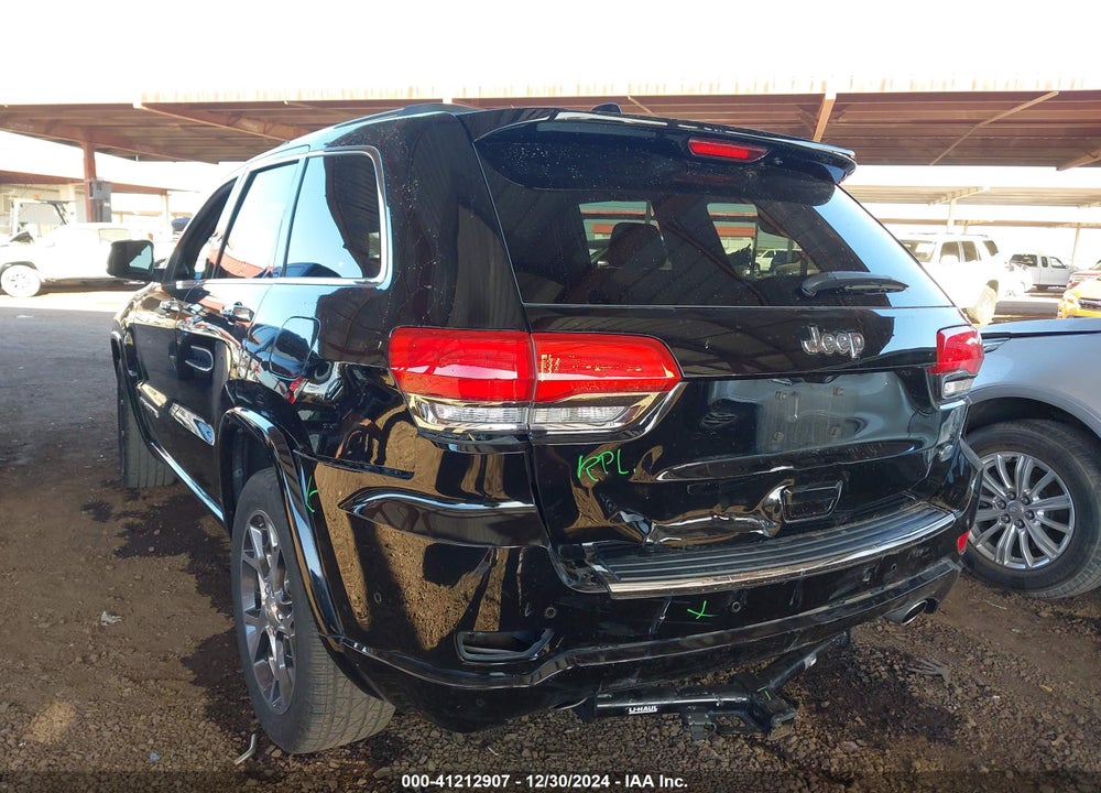 2019 JEEP GRAND CHEROKEE OVERLAND 4X2 VIN: 1C4RJECG2KC558654