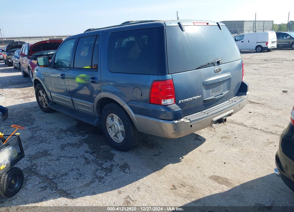 2003 FORD EXPEDITION EDDIE BAUER VIN: 1FMRU17L33LA33204