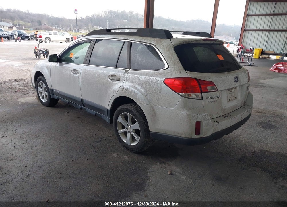 2013 SUBARU OUTBACK 2.5I PREMIUM VIN: 4S4BRBCC7D3314017