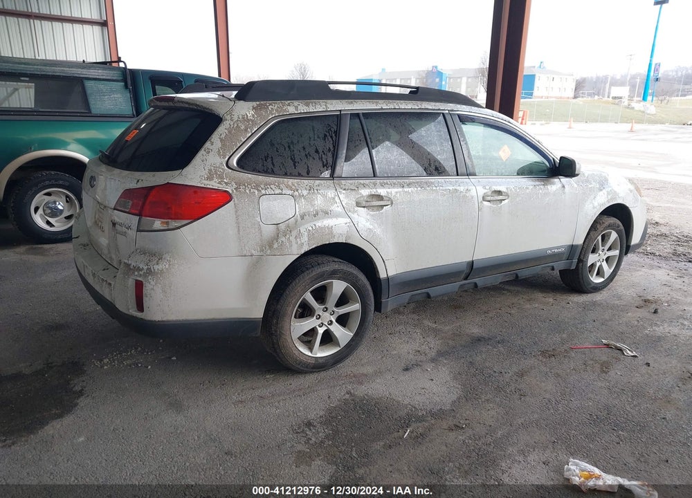 2013 SUBARU OUTBACK 2.5I PREMIUM VIN: 4S4BRBCC7D3314017