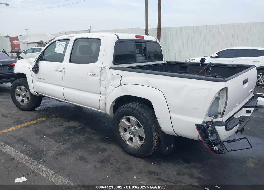 2008 TOYOTA TACOMA DOUBLE CAB VIN: 3TMLU42NX8M016667