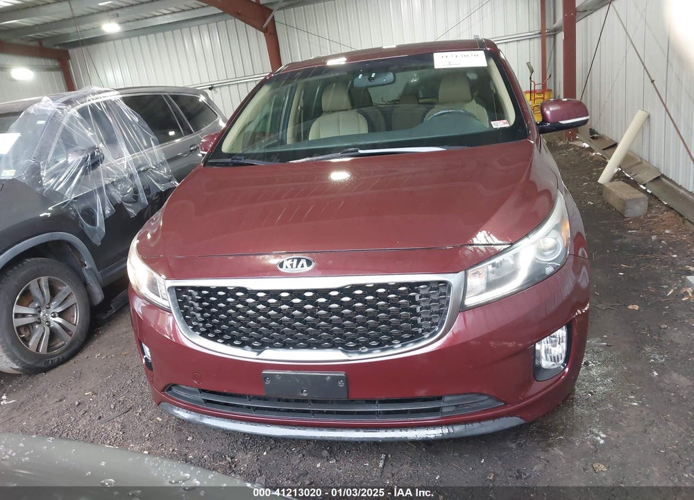 2015 KIA SEDONA VIN: KNDMC5C14F6020042