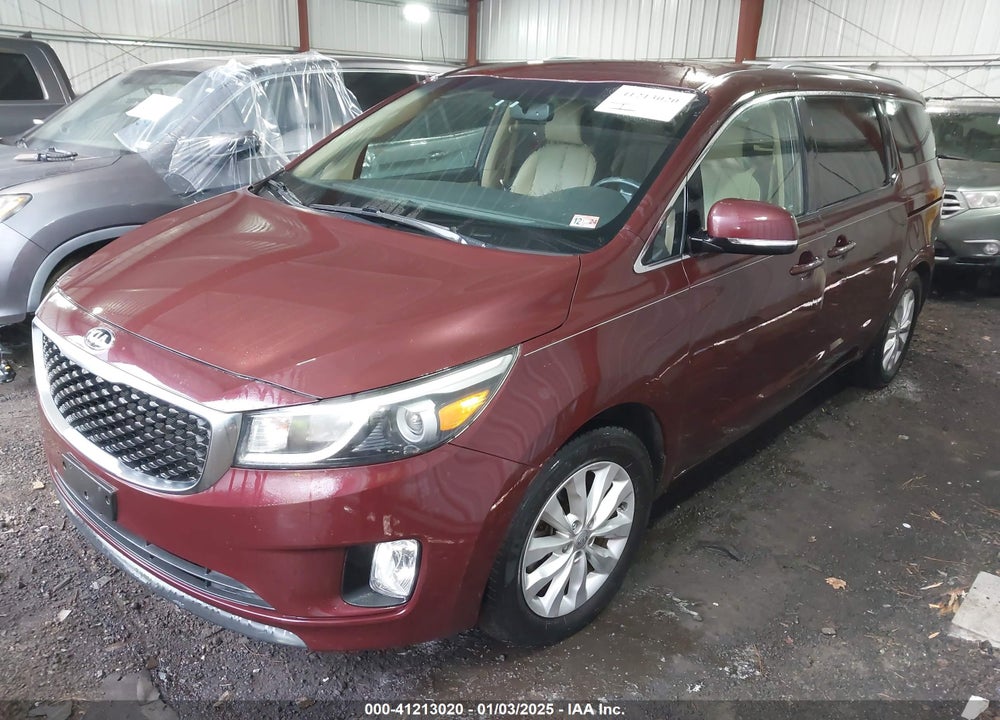 2015 KIA SEDONA VIN: KNDMC5C14F6020042