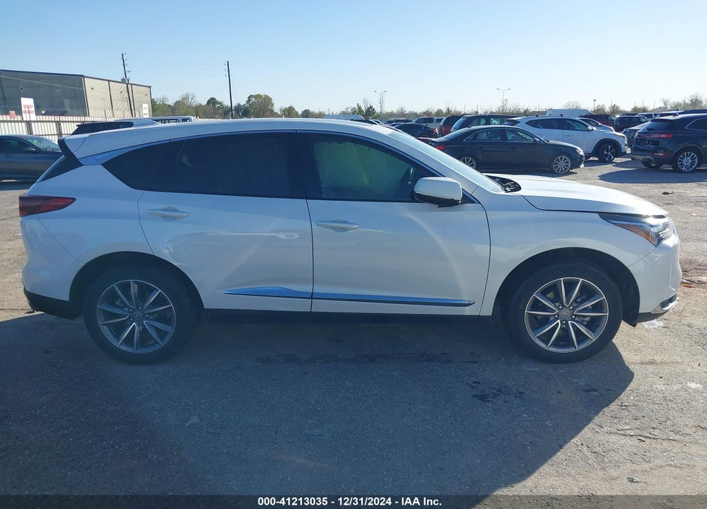 2022 ACURA RDX TECHNOLOGY PACKAGE VIN: 5J8TC1H50NL007662