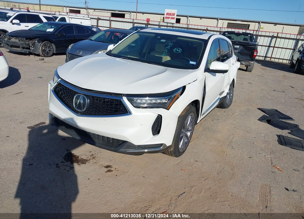 2022 ACURA RDX TECHNOLOGY PACKAGE VIN: 5J8TC1H50NL007662