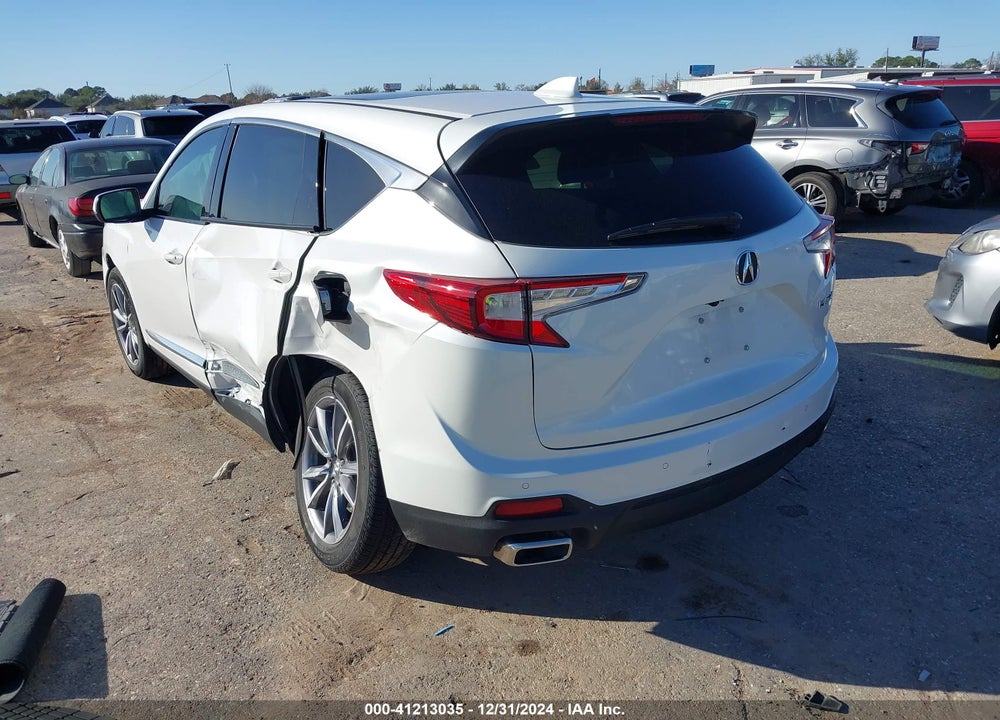 2022 ACURA RDX TECHNOLOGY PACKAGE VIN: 5J8TC1H50NL007662
