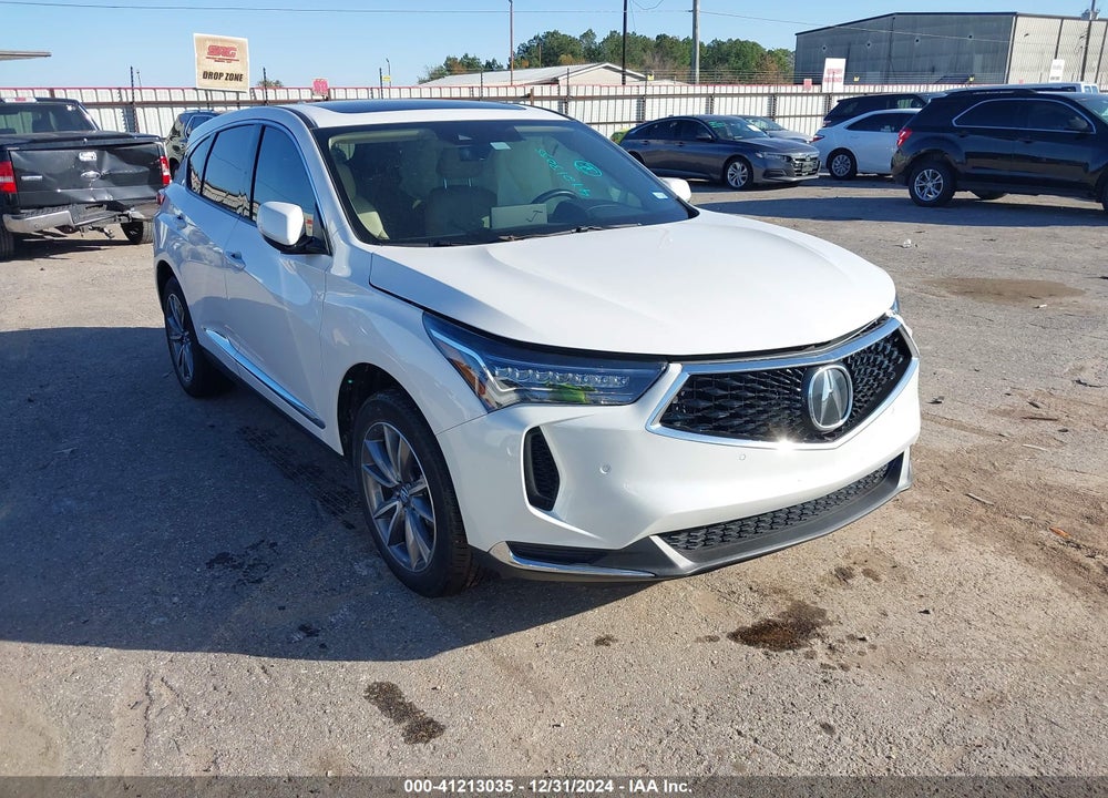 2022 ACURA RDX TECHNOLOGY PACKAGE VIN: 5J8TC1H50NL007662