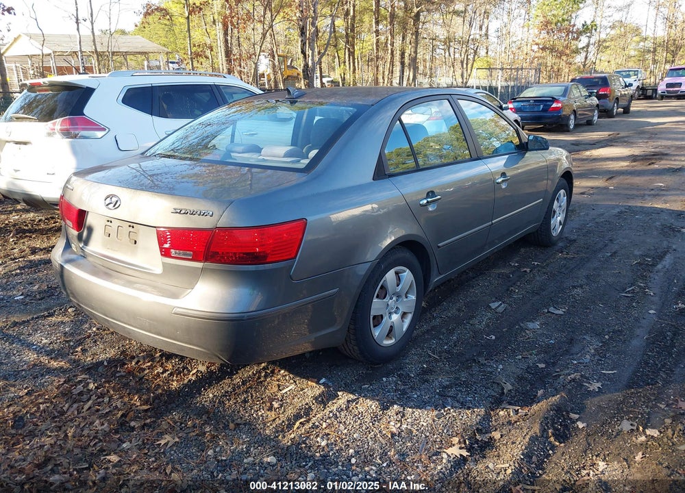 2010 HYUNDAI SONATA GLS VIN: 5NPET4AC4AH638608