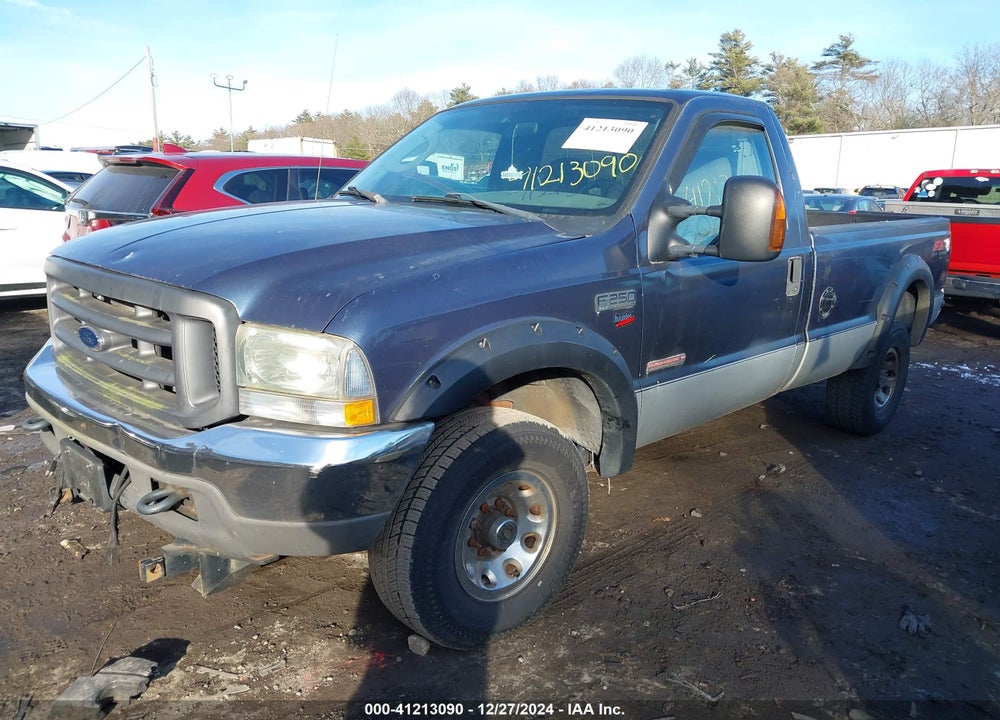 2004 FORD F-250 XL/XLT VIN: 1FTNF21P84ED16296