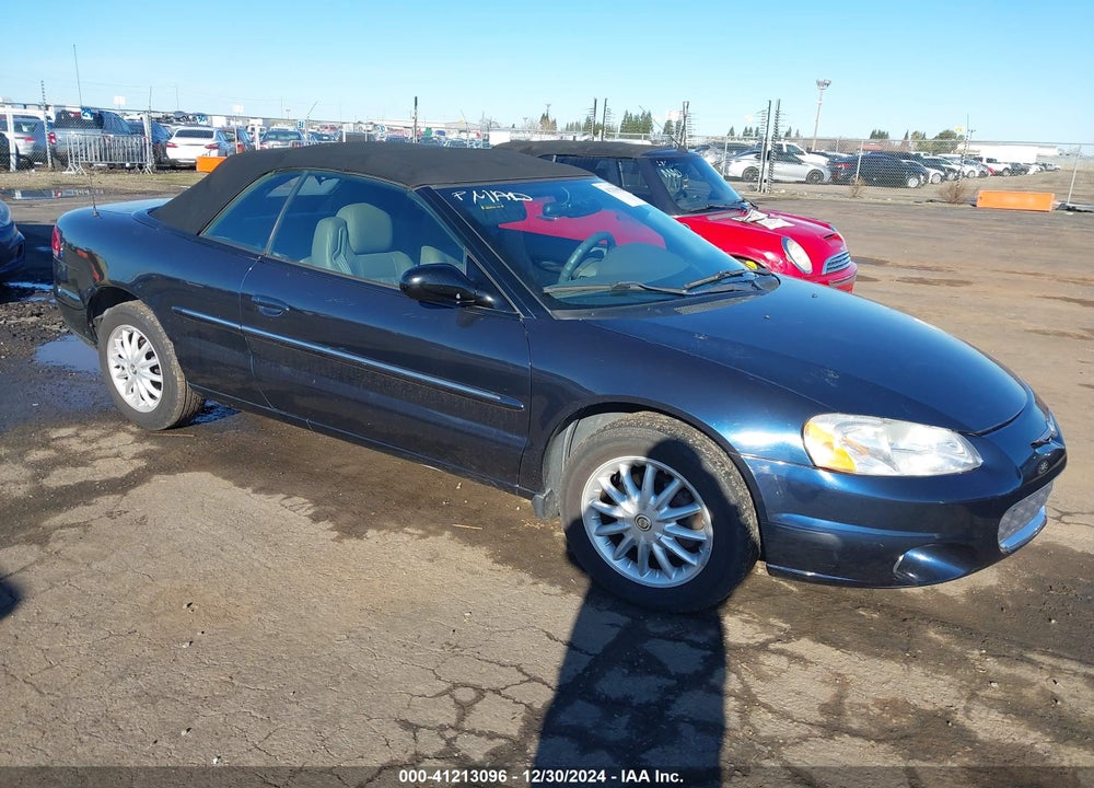 2002 CHRYSLER SEBRING LXI VIN: 1C3EL55R22N209932