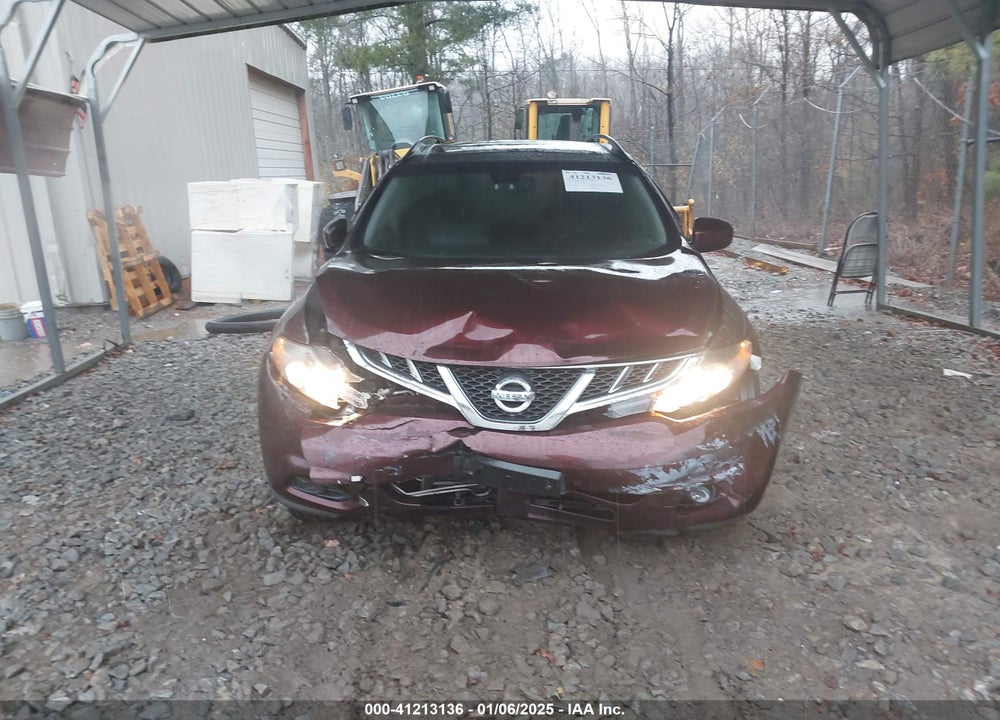 2014 NISSAN MURANO SL VIN: JN8AZ1MW1EW509019
