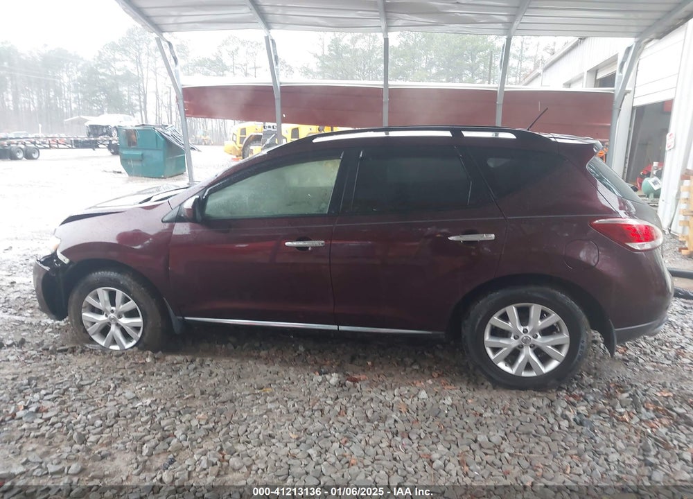 2014 NISSAN MURANO SL VIN: JN8AZ1MW1EW509019