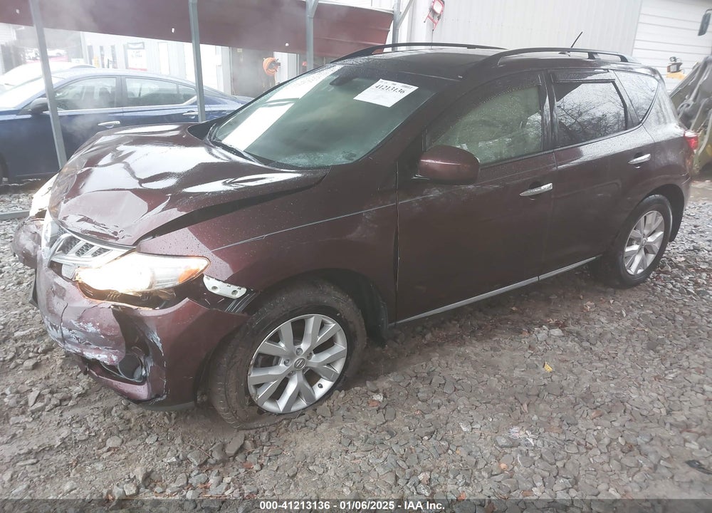 2014 NISSAN MURANO SL VIN: JN8AZ1MW1EW509019