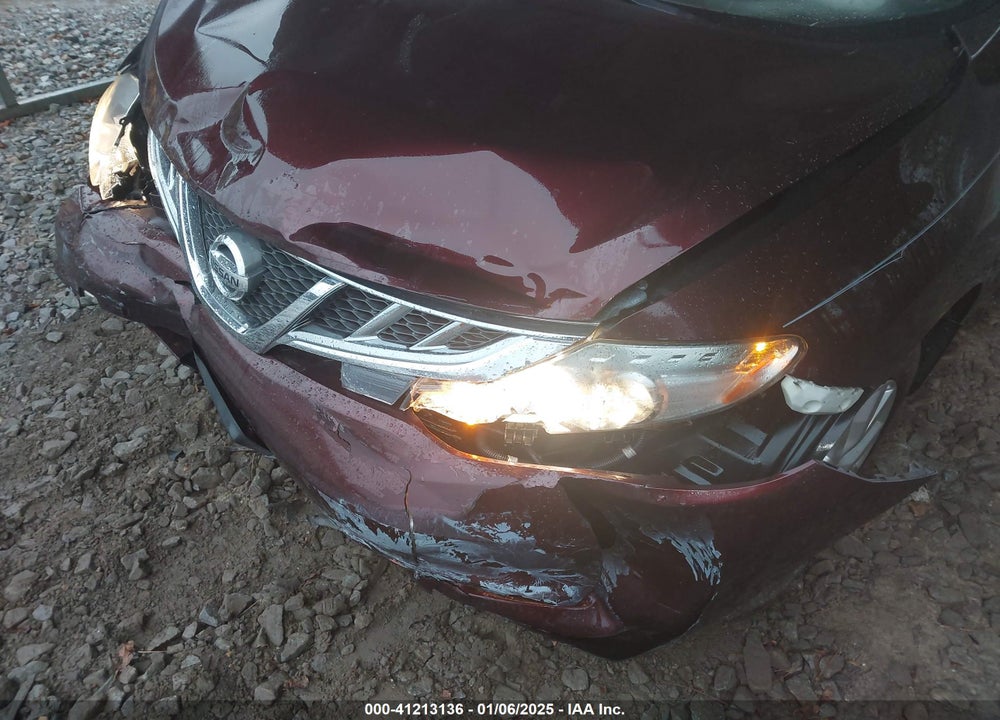 2014 NISSAN MURANO SL VIN: JN8AZ1MW1EW509019