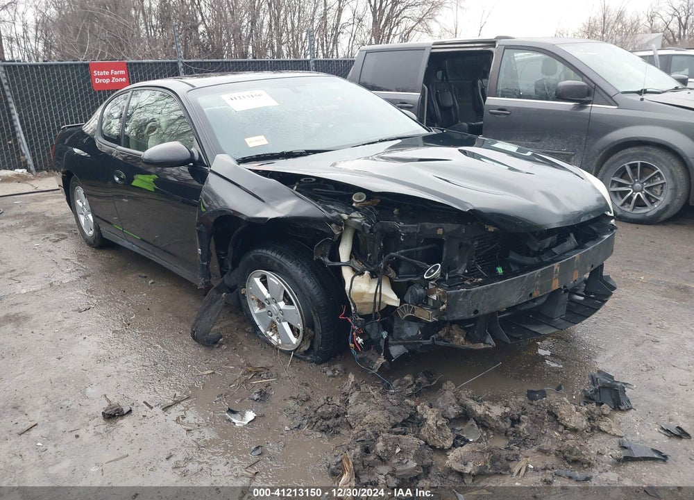 2006 CHEVROLET MONTE CARLO LT VIN: 2G1WM16K669312053