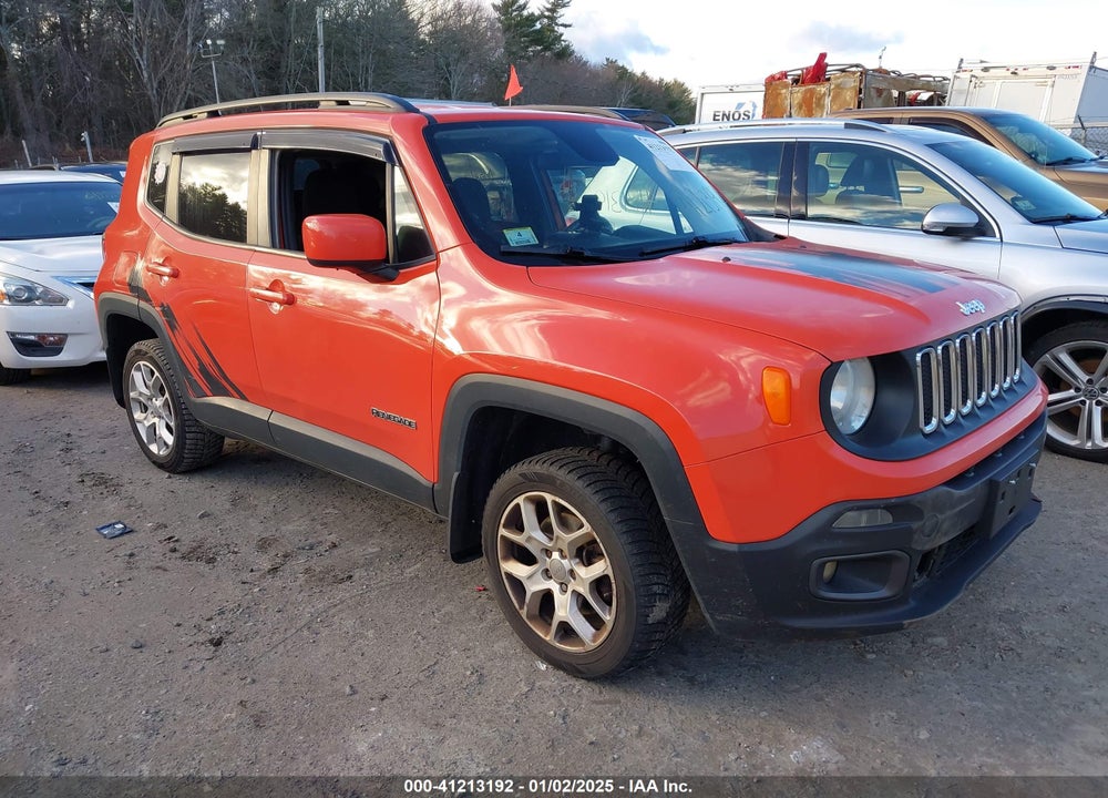 2017 JEEP RENEGADE LATITUDE 4X4 VIN: ZACCJBBB6HPG50266