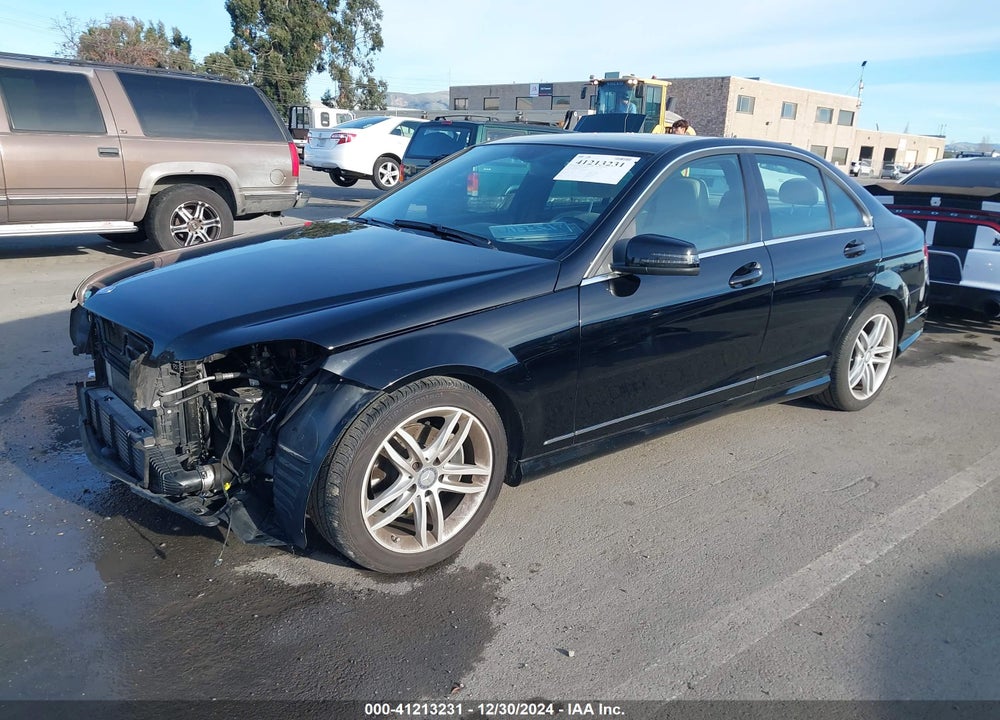 2014 MERCEDES-BENZ C 250 VIN: WDDGF4HB7EG213915