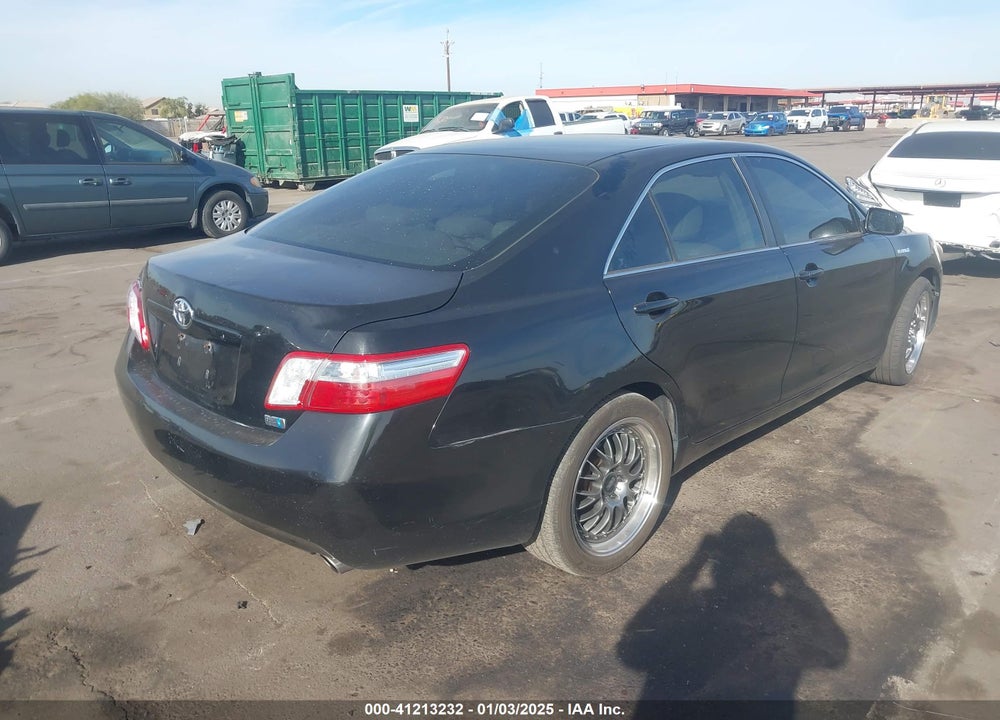 2007 TOYOTA CAMRY HYBRID VIN: 4T1BB46K87U012026