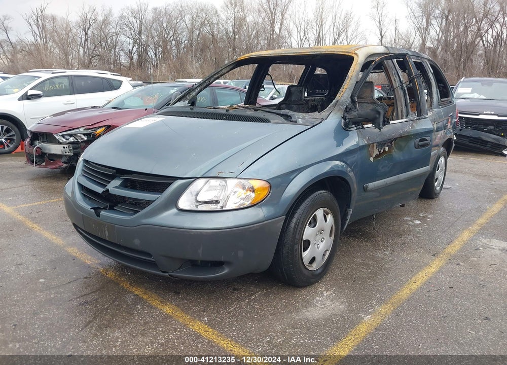 2005 DODGE CARAVAN VIN: 1D4GP25B65B156025