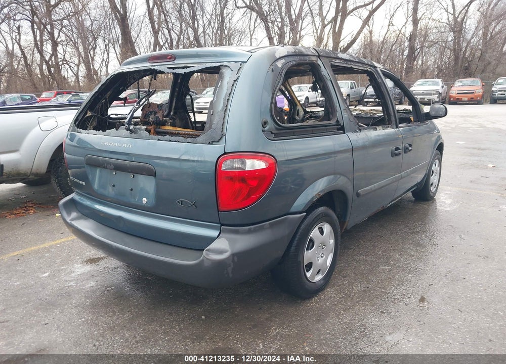 2005 DODGE CARAVAN VIN: 1D4GP25B65B156025