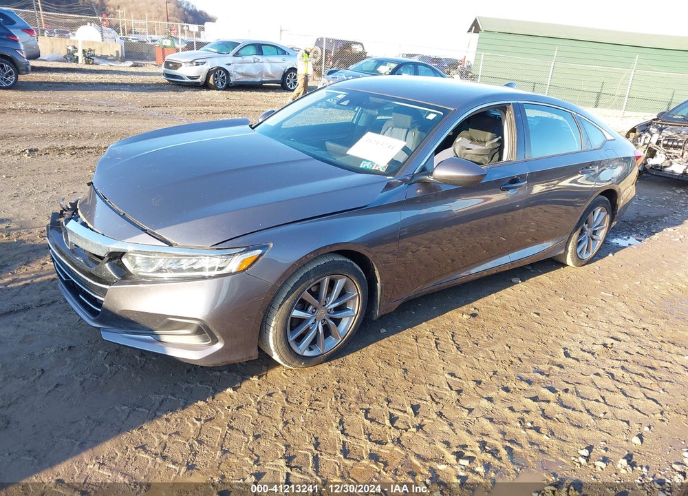 2021 HONDA ACCORD VIN: 1HGCV1F10MA026491