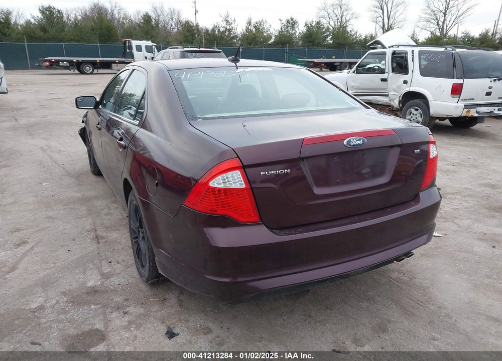2011 FORD FUSION SE VIN: 3FAHP0HA1BR309318