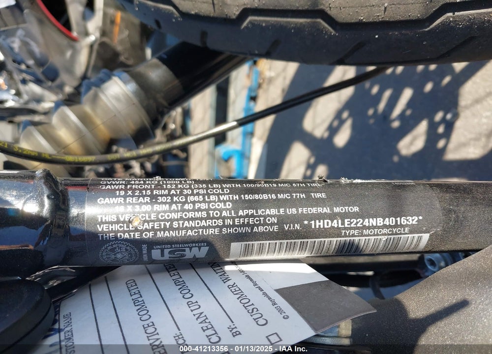 2022 HARLEY-DAVIDSON XL883 N VIN: 1HD4LE224NB401632
