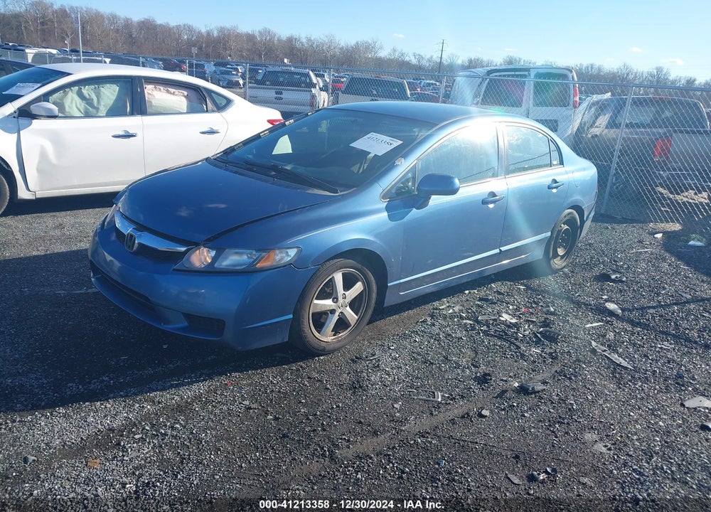 2009 HONDA CIVIC VIN: 2HGFA165X9H342758