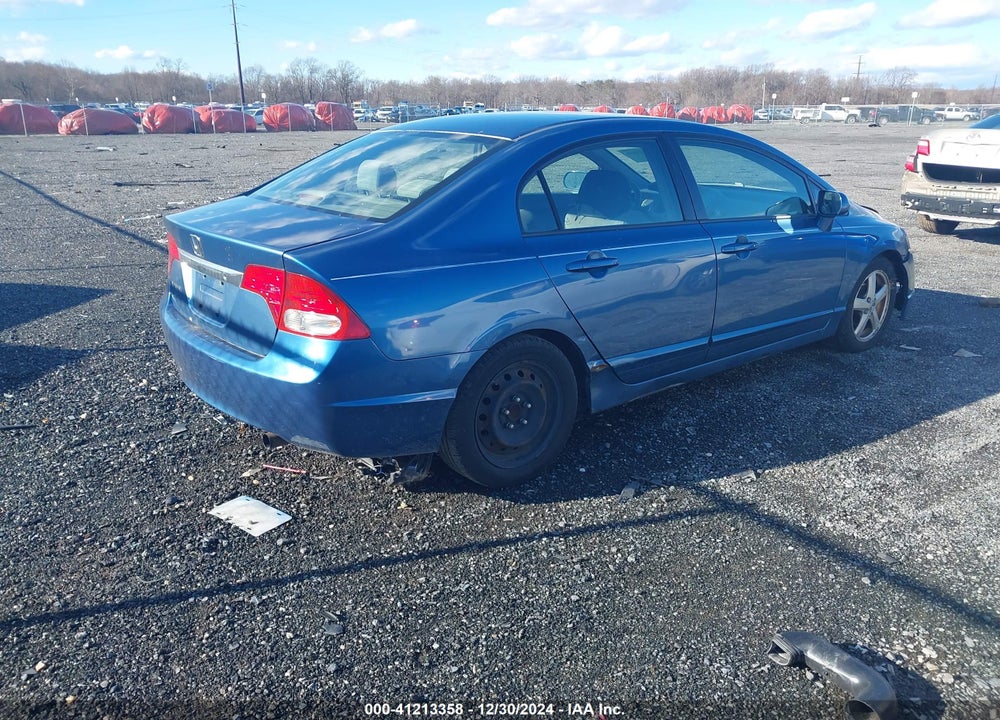 2009 HONDA CIVIC VIN: 2HGFA165X9H342758