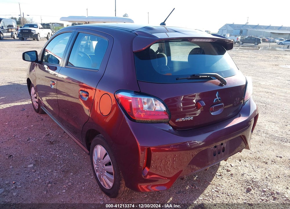 2021 MITSUBISHI MIRAGE ES/LE/CARBONITE EDITION VIN: ML32AUHJ1MH009200