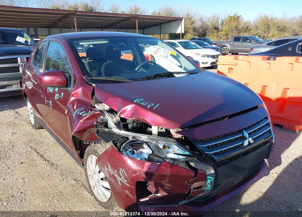 2021 MITSUBISHI MIRAGE ES/LE/CARBONITE EDITION VIN: ML32AUHJ1MH009200
