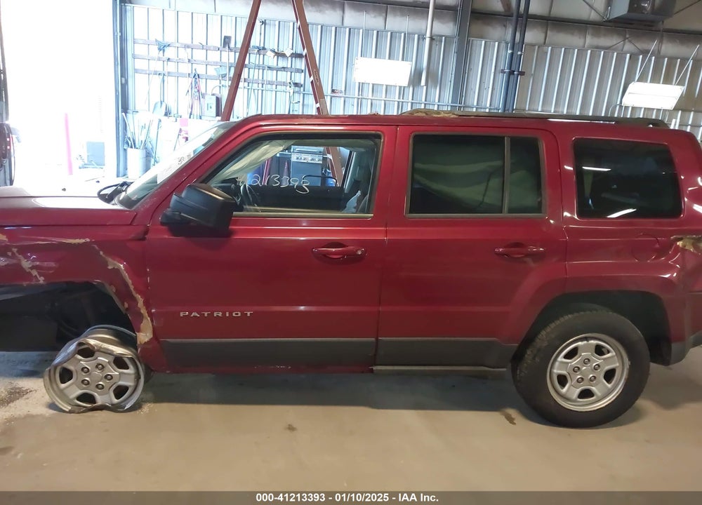 2014 JEEP PATRIOT SPORT VIN: 1C4NJRBB1ED728433