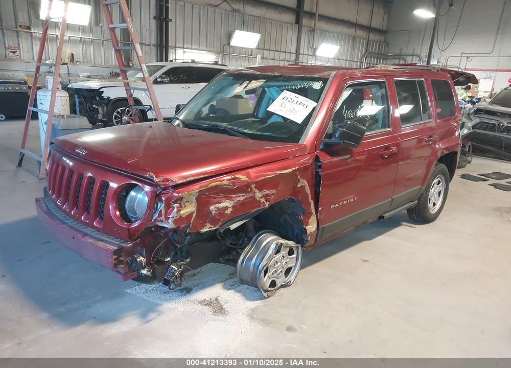 2014 JEEP PATRIOT SPORT VIN: 1C4NJRBB1ED728433