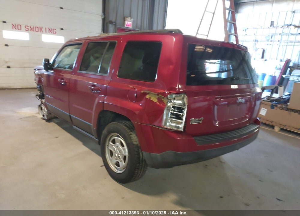 2014 JEEP PATRIOT SPORT VIN: 1C4NJRBB1ED728433