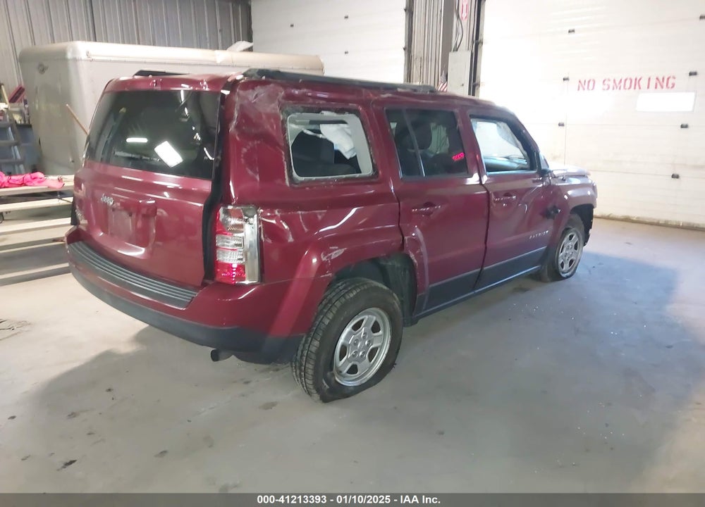2014 JEEP PATRIOT SPORT VIN: 1C4NJRBB1ED728433