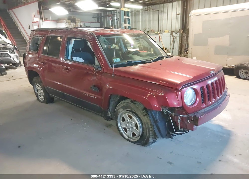 2014 JEEP PATRIOT SPORT VIN: 1C4NJRBB1ED728433