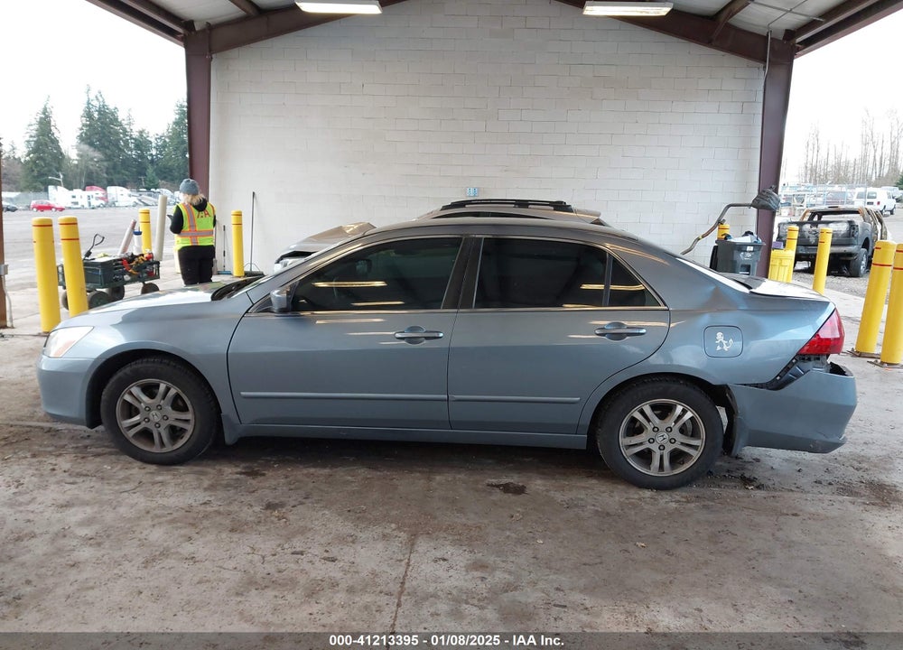 2007 HONDA ACCORD VIN: 1HGCM563X7A058350