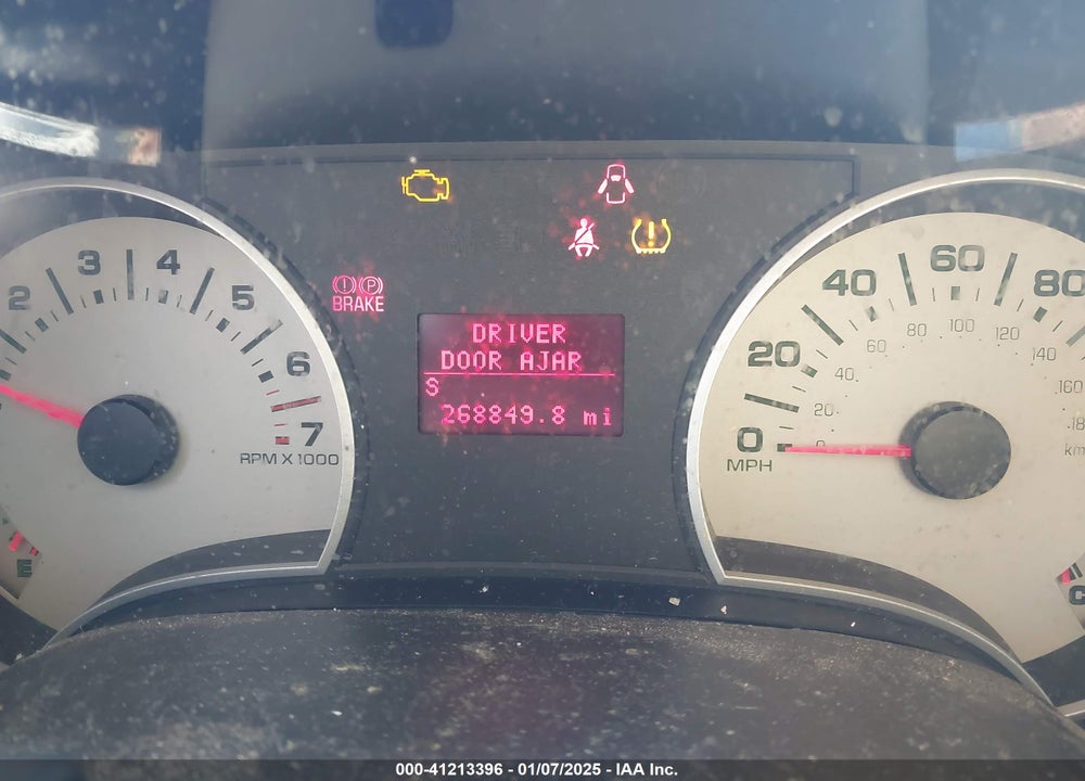 2007 FORD EXPLORER EDDIE BAUER VIN: 1FMEU64E77UB23473