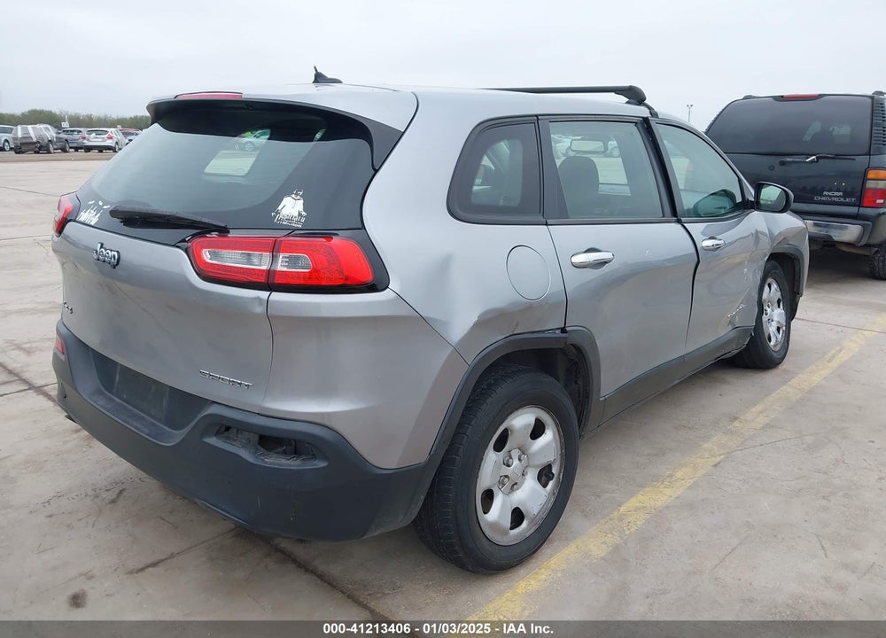 2014 JEEP CHEROKEE SPORT VIN: 1C4PJMAB8EW206996