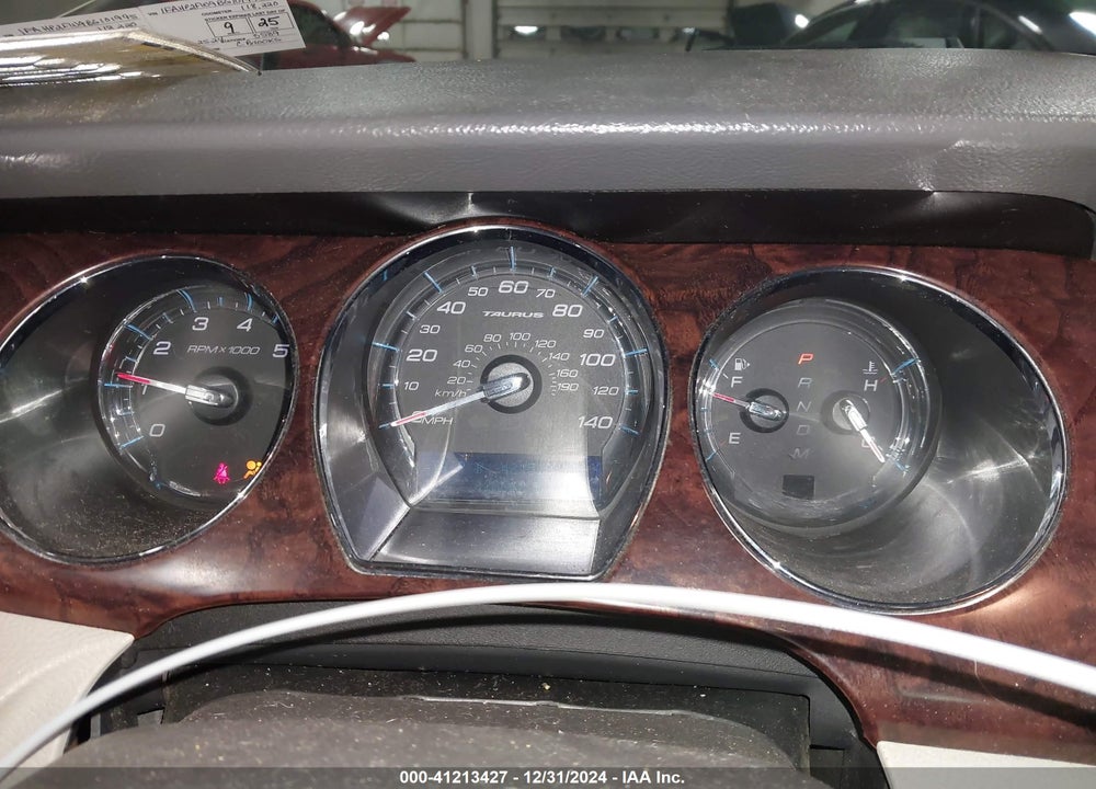 2011 FORD TAURUS LIMITED VIN: 1FAHP2FW9BG101995